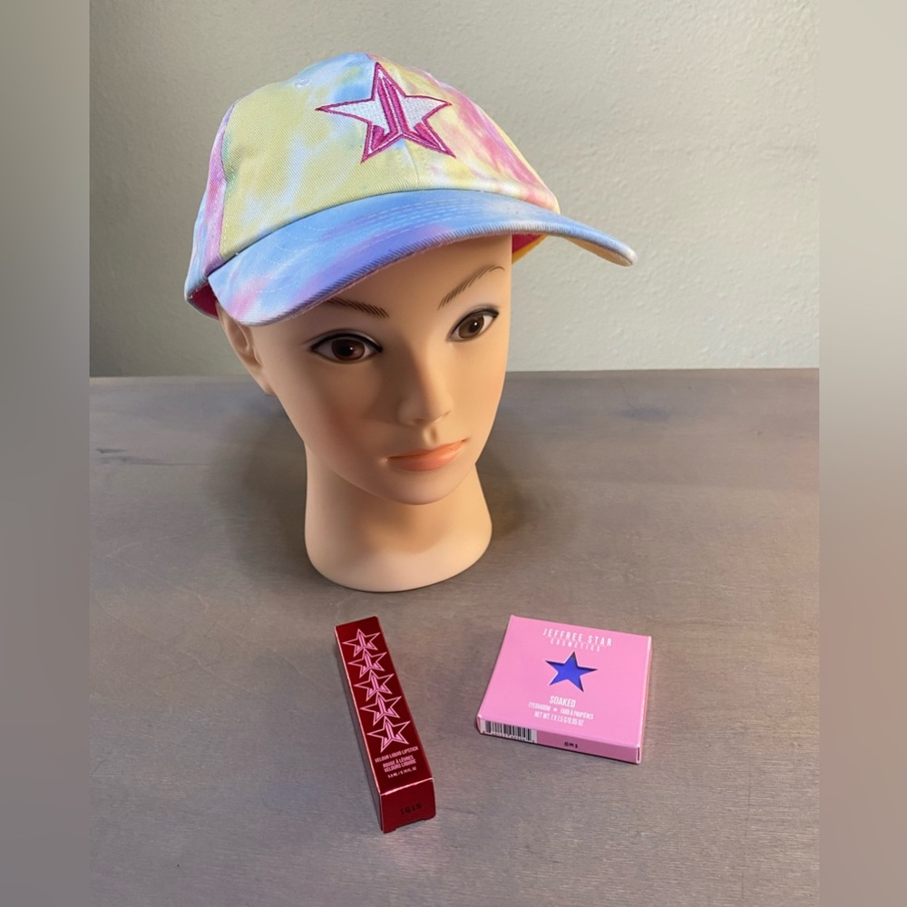 Jeffree‎ Star Hat/makeup bundle